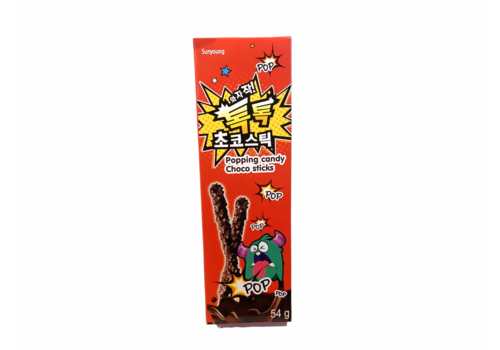 Popping Candy Choco Sticks 