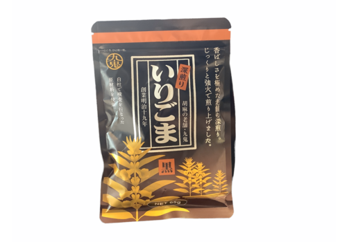 Geroosterde zwarte sesam (FUKAIRI IRIGOMA KURO) 65G 