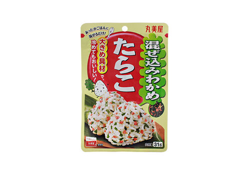 Mazekomi Wakame Tarako (Rice Seasoning with Wakame Seaweed & Cod Roe) 