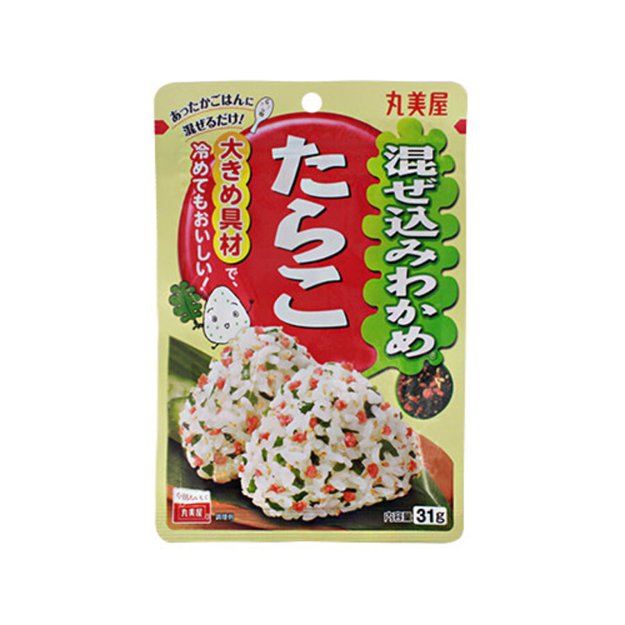 Mazekomi Wakame Tarako (Rice Seasoning with Wakame Seaweed & Cod Roe)-1