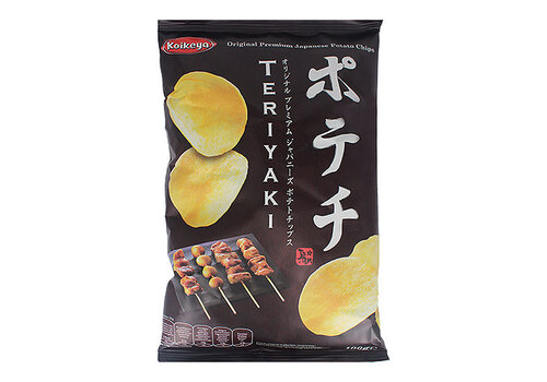 KOIKEYA POTATO CHIPS TERIYAKI 