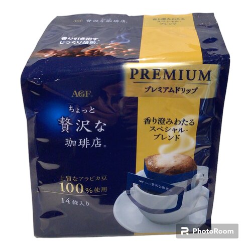Agf luxury premium drip special blend coffee 14bags 
