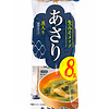 Sokuseki Nama Misoshiru Asari 8p (Instant Miso Soup, Clam)