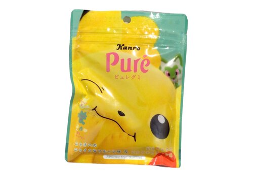 Pure Gummy Pokemon Pikachu & Nyaoha (52gr) 