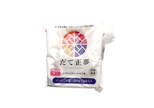 Datemasayume PrePackagedRice 3p 