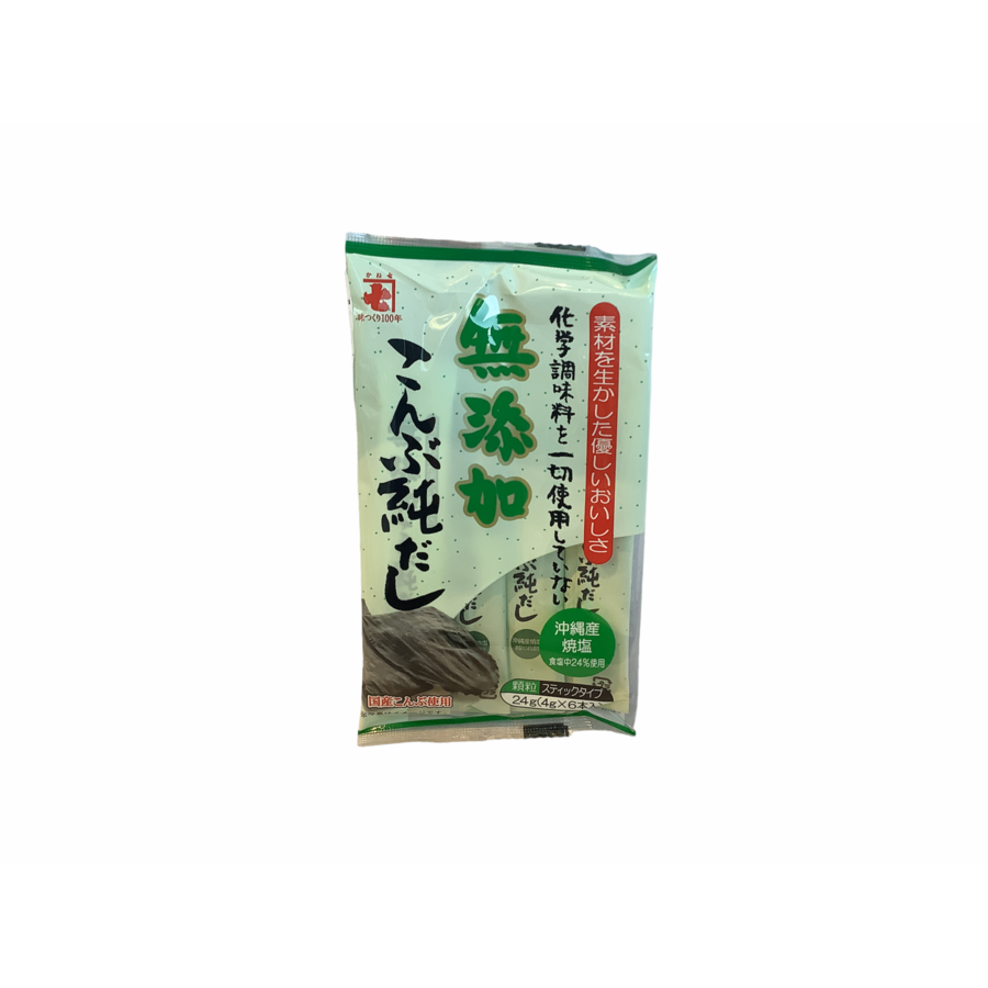 Kombu Seaweed Soup Stock 4gx6st(additive-free) Muntenka Niboshi Jyun Dashi-1