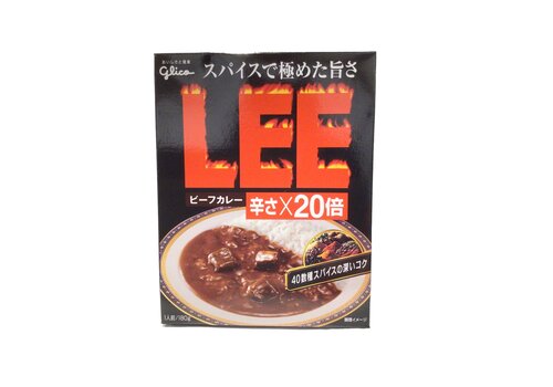 Beef Curry LEE Karasa x 20-Bai (Pre-Packaged 20 Times Spicy Beef Curry) 