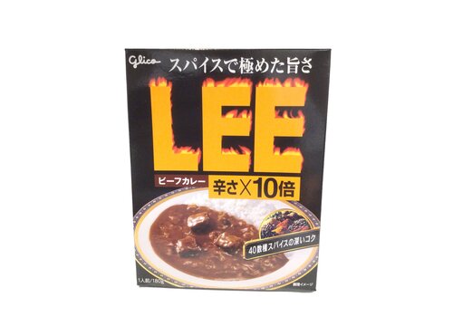 Beef Curry LEE Karasa x 10-Bai (Pre-Packaged 10 Times Spicy Beef Curry) 