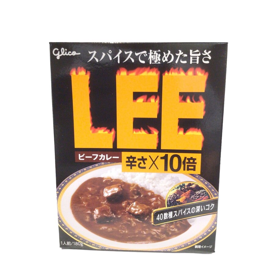 Beef Curry LEE Karasa x 10-Bai (Pre-Packaged 10 Times Spicy Beef Curry)-1