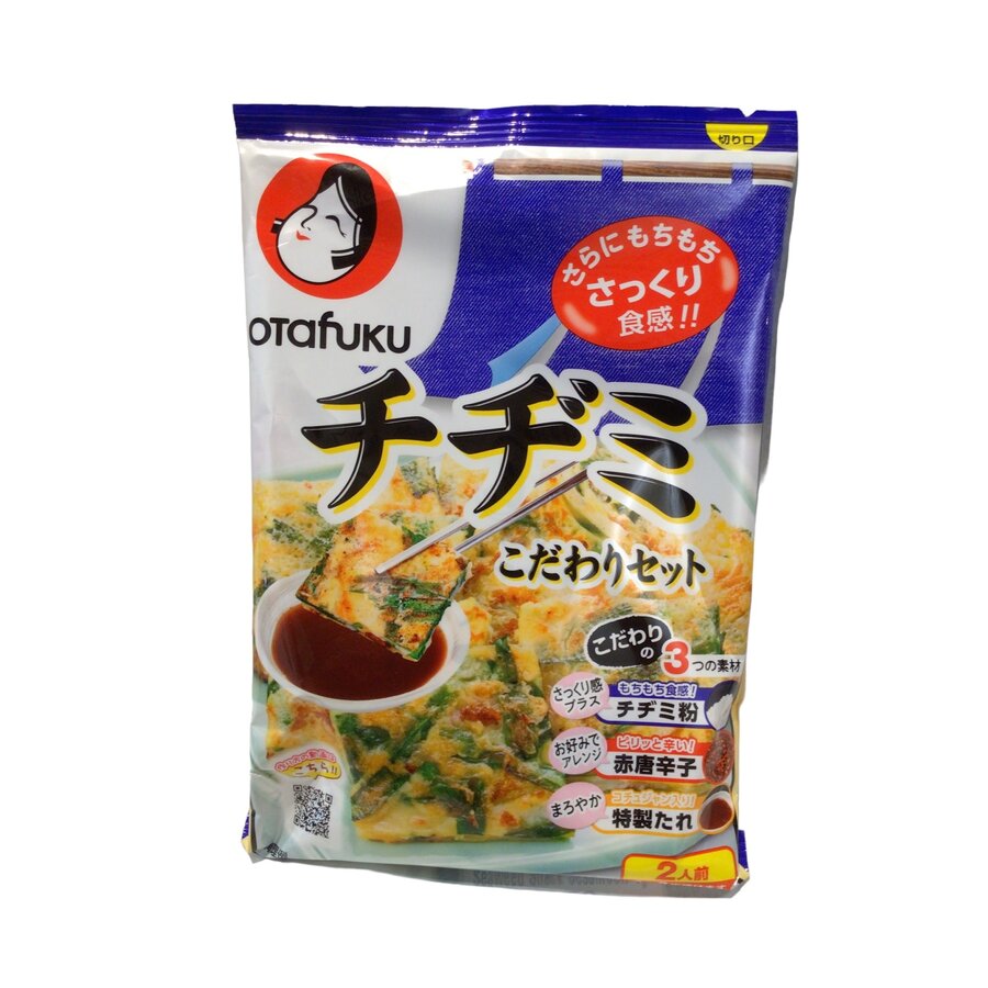 Chijimi Kodawari Set 2p (Korean Savoury Pancake Flour with Toppings)-1