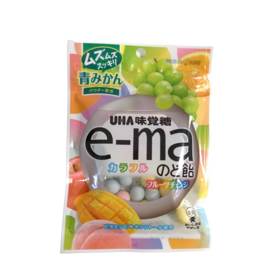 e-ma Colorful  Fruit Cough Drop-1