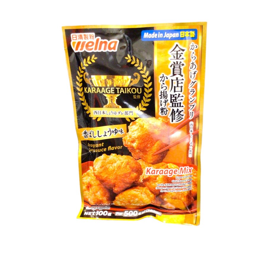 Welna premium karaage powder soy sauce-1