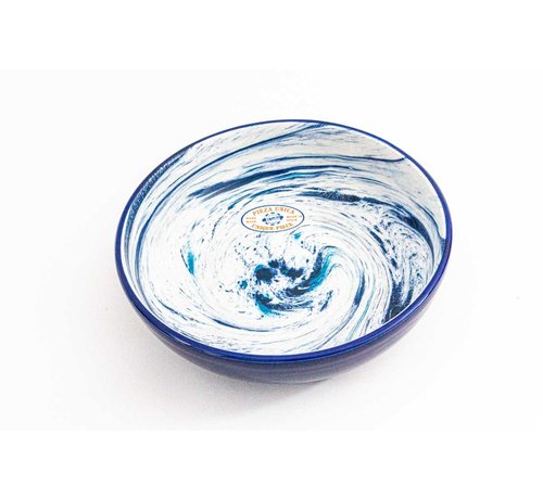 Salad Bowl Ceramic Aguas Blue 23 cm