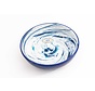 Salad Bowl Ceramic Aguas Blue 23 cm