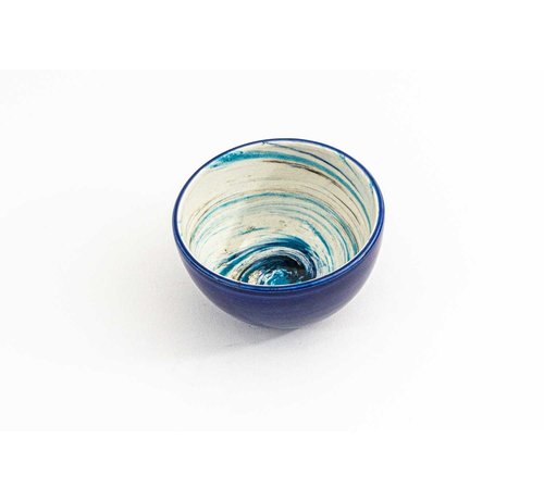 Kom Keramiek Aguas Blauw ∅ 11 cm