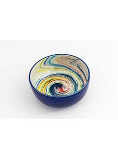 Kom Keramiek Aguas Blauw ∅ 15 cm