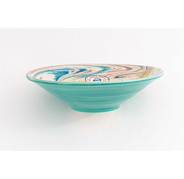 Serving Bowl Ceramic Aguas Turquoise ∅ 24 cm