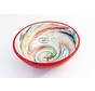 Serving Bowl Ceramic Aguas Red ∅ 28 cm