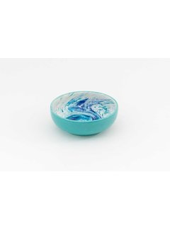 Salad Bowl Ceramic Aguas Turquoise 15 cm