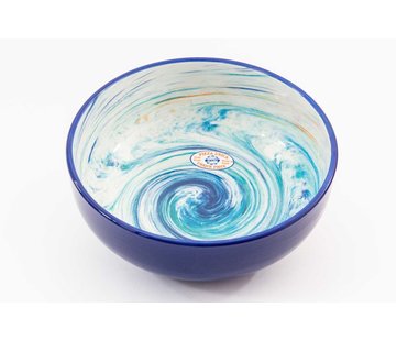 Saladeschaal Keramiek Aguas Blauw 28 cm