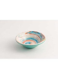 Tapas Dish Ceramic Aguas Turquoise 11 cm
