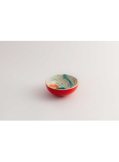 Tapas Dish Ceramic Aguas Red 10 cm