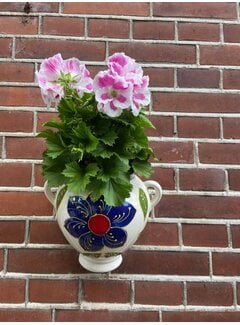 Hanging Flower Pot Flor Mogan Azul