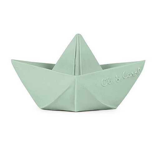 Oli & Carol Oli & Carol badspeeltje origamibootje | Mint Oli & Carol Oli & Carol badspeeltje origamibootje | Mint