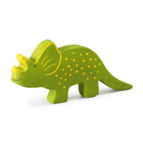 Tikiri Tikiri Bijt- en Badspeelgoed Dino | Triceratops Tikiri Tikiri Bijt- en Badspeelgoed Dino | Triceratops