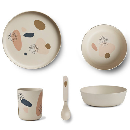 Liewood Liewood servies set | Bubbly Sandy Liewood Liewood servies set | Bubbly Sandy