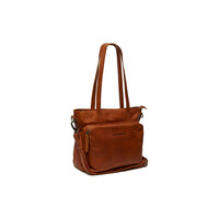 Chesterfield Bags TCB C38.019231 Shopper Alicante waxed Pull Up Cognac