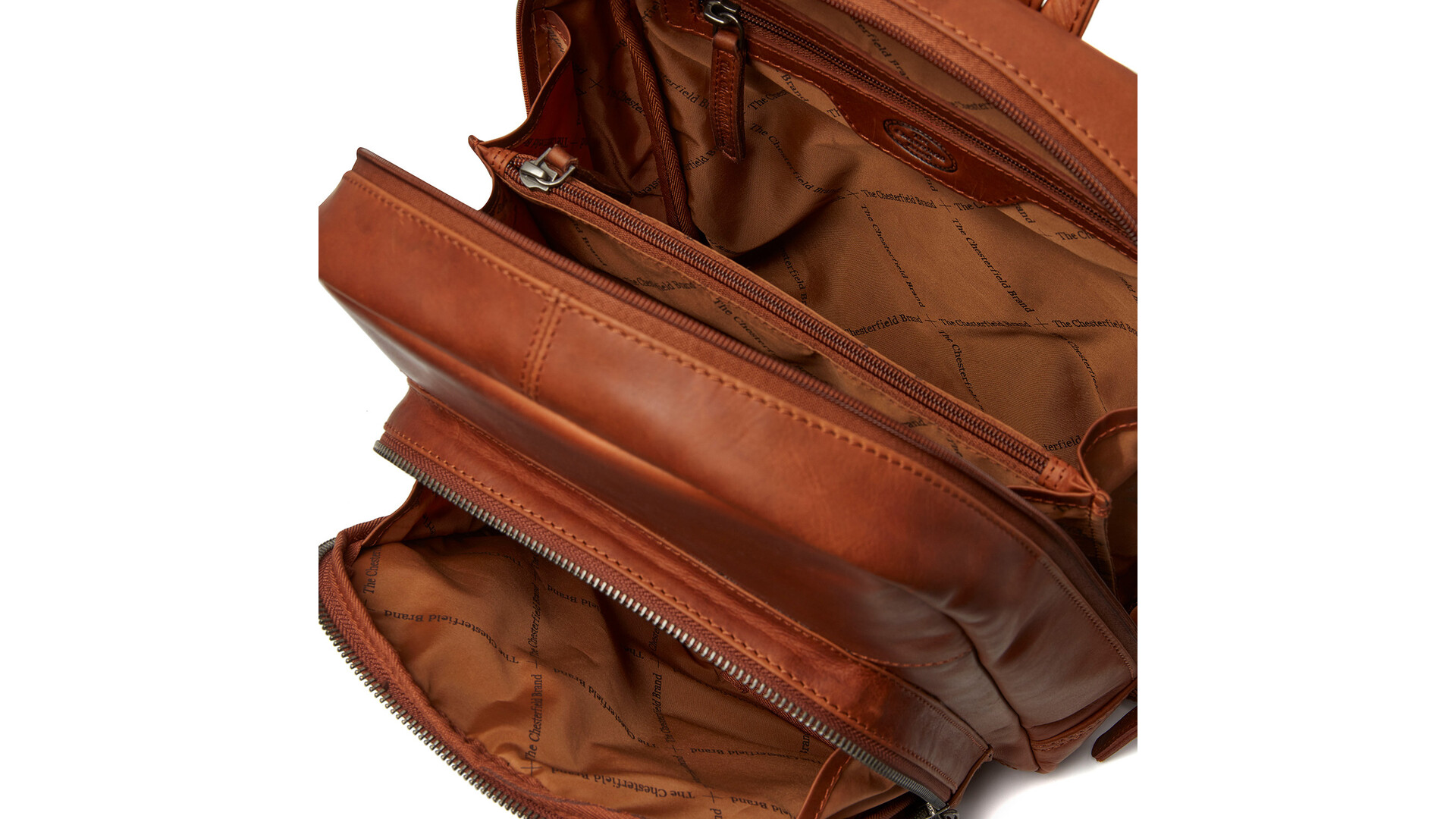 Chesterfield Bags TCB C58.030031 Rugzak Santana pull up Cognac