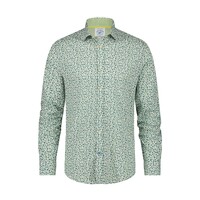 A Fish Named Fred 28.017 AFNF Shirt watercolor dots 072 green