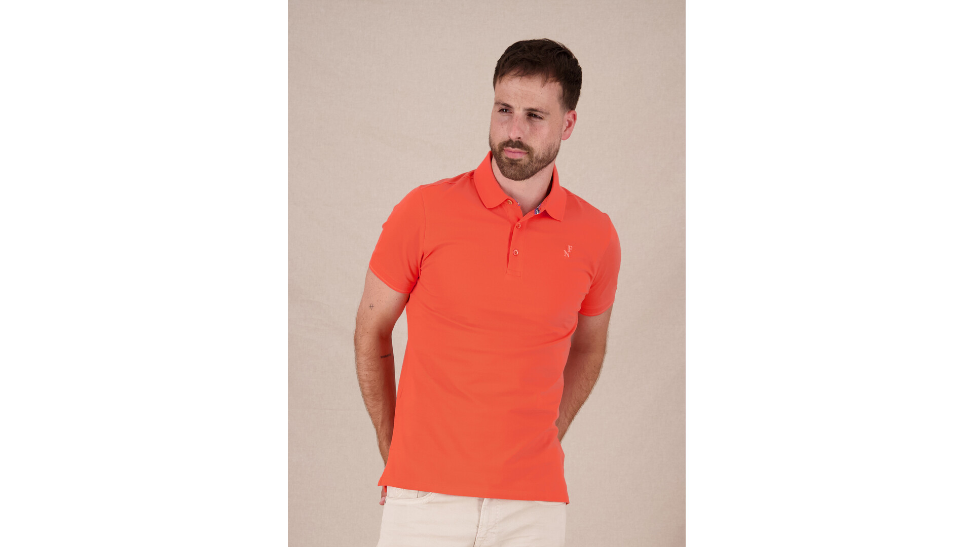 A Fish Named Fred AFNF Polo Fabric Dye 99.3001 Burnt Coral 455