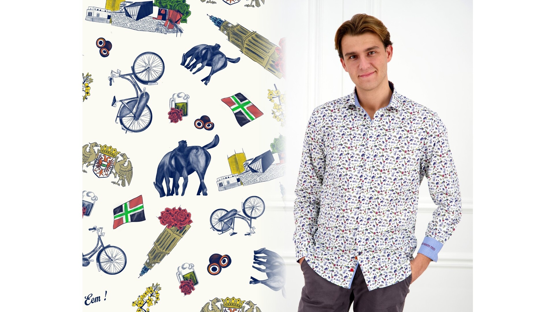 A Fish Named Fred AFNF 99.0011 Shirt Groningen elements