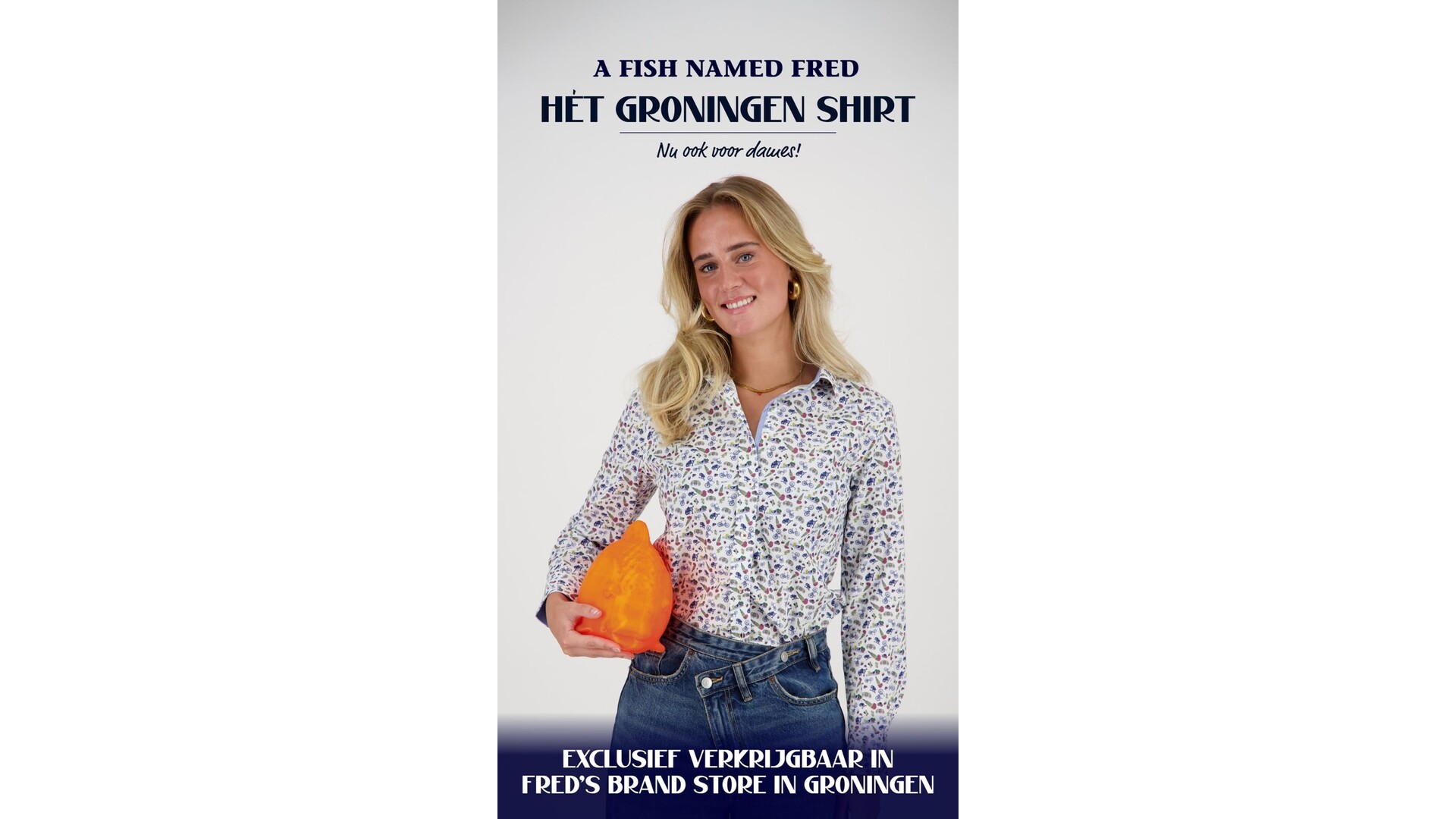 A Fish Named Fred AFNF 99.0010 Shirt Groningen elements WOMEN