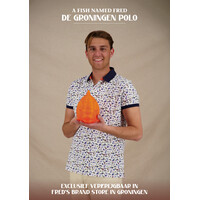 A Fish Named Fred AFNF Polo Groningen White/Navy