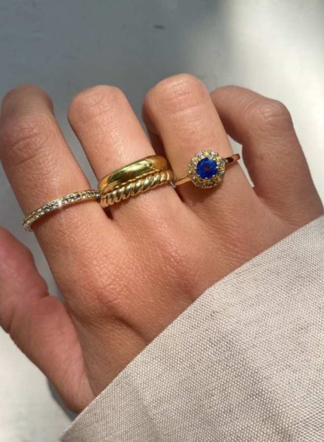 Josephina Jewelry Vintage Sapphire Ring