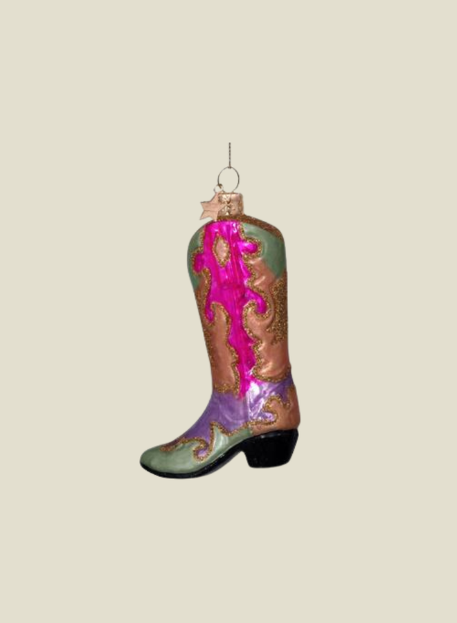 Ornament Cowboy Boot