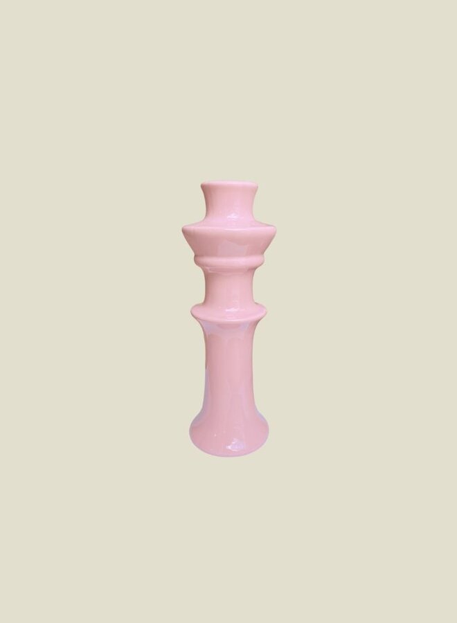 Make My Day Candle Holder Stick Fine Pink