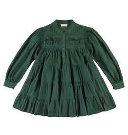 Simple Kids Kowa Cambric green girls dress