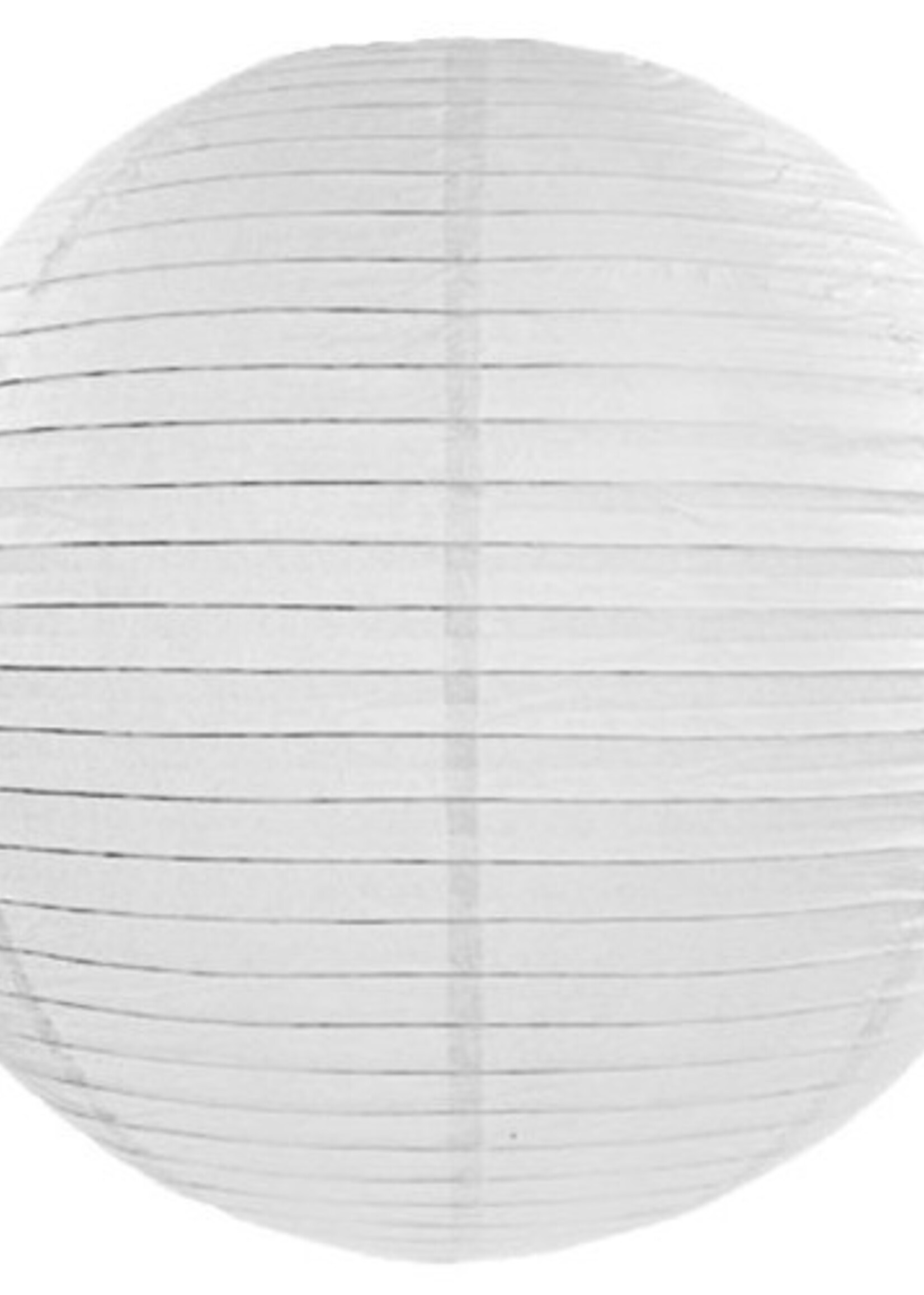 Amlux Witte lampion voor buiten Ø25cm