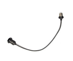 Amlux Hangende fitting E27 - Zwart - 45CM