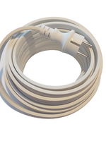 Amlux Prikkabel zonder fittingen met stekker - 25 meter wit