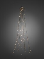 Konstsmide Konstsmide Kerstverlichting - LED lichtmantel 180cm met ring voor kerstboom  - 5x 30 warm witte LED lampjes