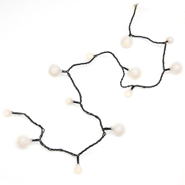 Konstsmide LED miniglobe lichtslinger voor buiten - 6.32 meter - 80 Leds