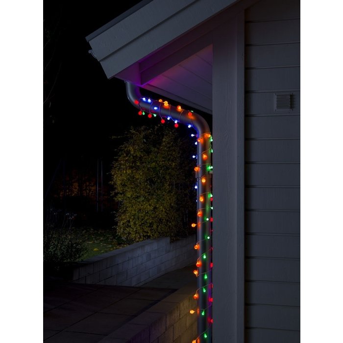 Konstsmide LED miniglobe lichtslinger voor buiten - 6.32 meter - 80 Leds