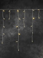Konstsmide Konstsmide kerstverlichting ijspegel lichtslinger met 336 LED - extra warm wit 20,79 meter - App control