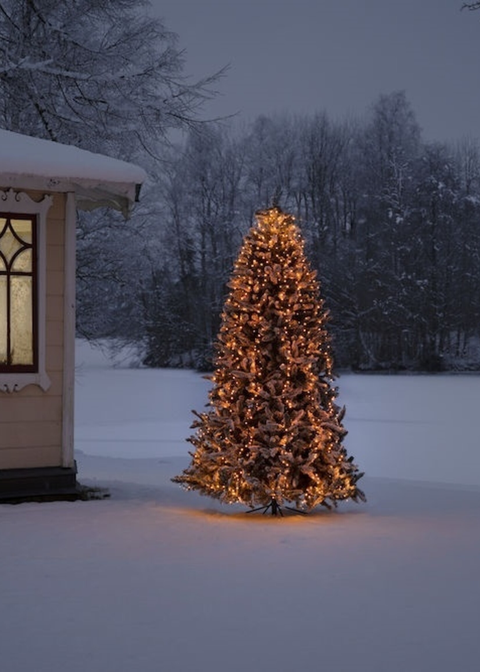 Konstsmide Konstsmide kerstverlichting - LED boommantel voor buiten met 660 LEDs - warm wit