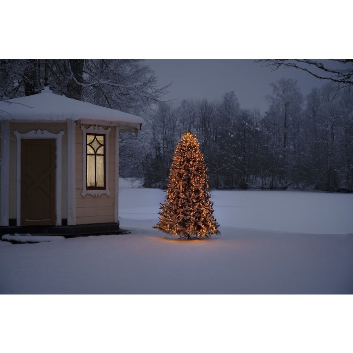 Konstsmide Konstsmide kerstverlichting - LED boommantel voor buiten met 660 frosted LEDs - zeer warm wit 7,40 meter
